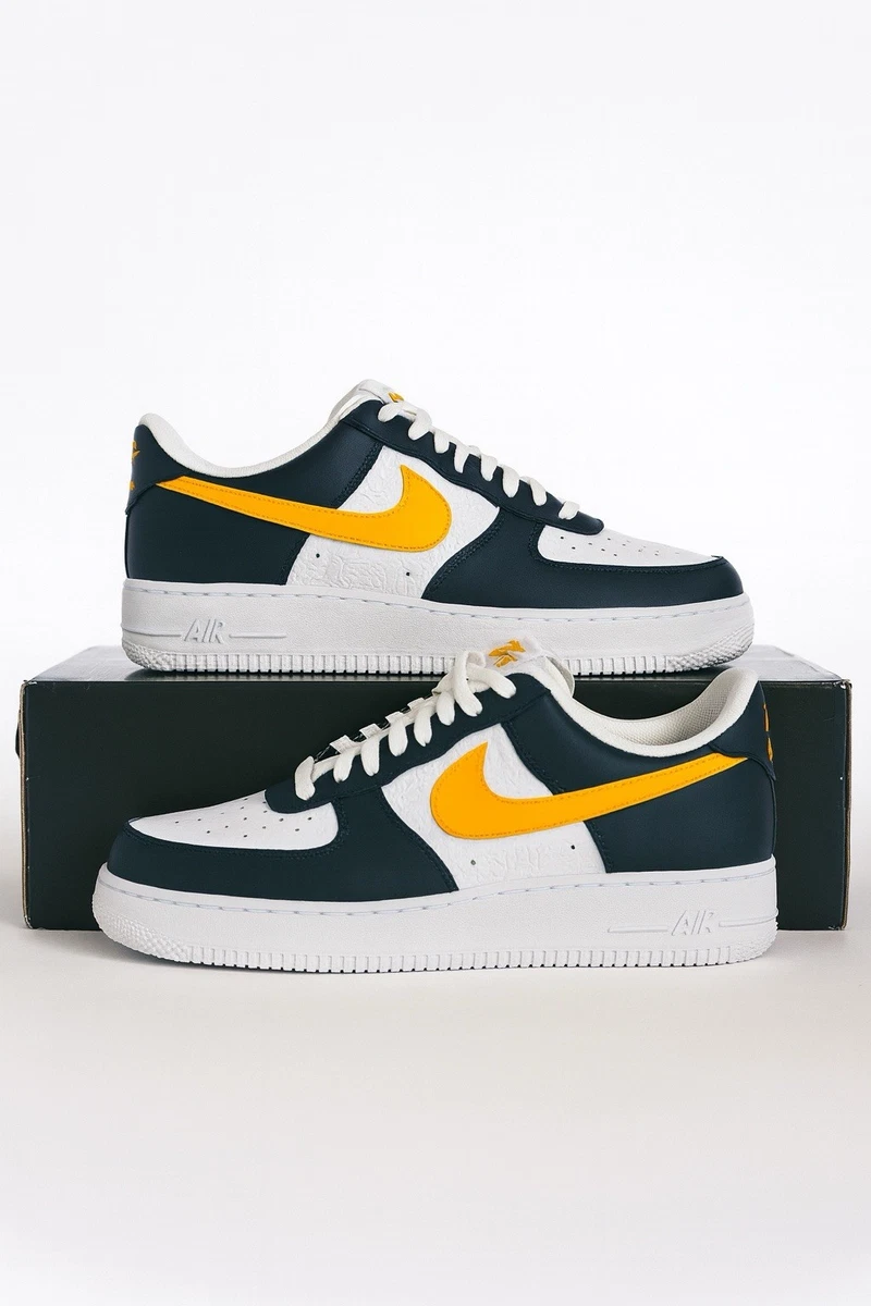 Nike Air Force 1 '07 White University Gold for Sale | Authenticity