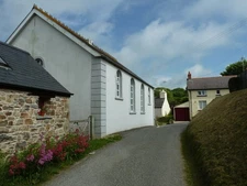 Photo A3 Ceibwr Bay to Moylgrove road entering Moylgrove Moylgrove/Trew c2012