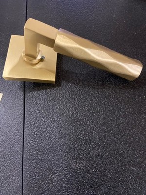 Emtek 505TRUS4 Tribeca Dummy Lever Set from SELECT Brass - Satin Brass