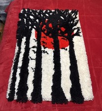 VTG Bucilla Latch Rug Hanging 40  X 25  