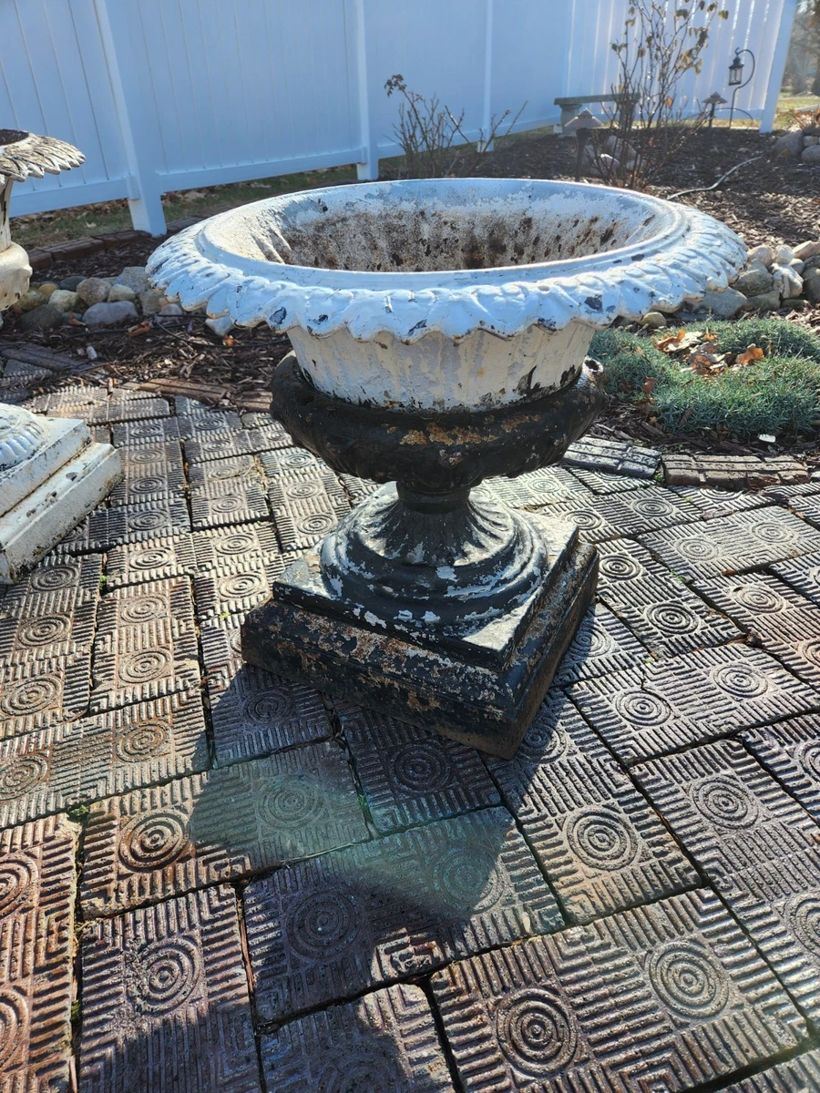 25+ Cast Iron Antique Original Planter Garden Antiques for sale