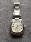 Vintage Omega Seamaster Silver Linen Dail Automatic Date Day Watch Cal 1020