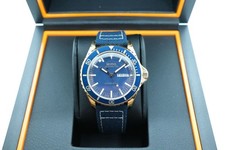MIDO Ocean Star Automatic Watch 40.5mm Blue Dial Stainless Rose Gold PVD