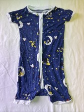 Little Sleepies Shorty Zippy Pajamas Disney Mickey And Friends 18-24 Months