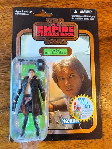 Echo Base Han Solo FOIL VC03 (Star Wars Vintage Collection, Hasbro) SEALED