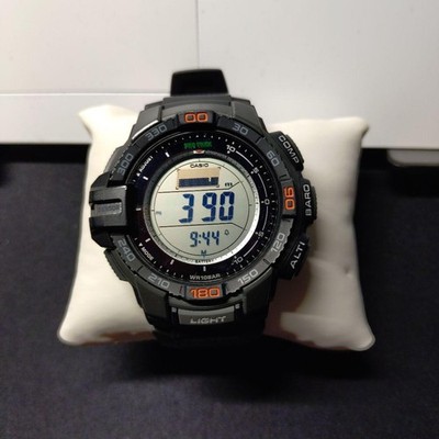 CASIO PRO TREK PRG-270 Solar Wristwatch Used