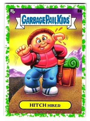 Hitch Hiker Garbage Pail Kids Hitchhiker Go On Vacation Green 2021