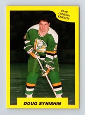 1989-90 7th Inning Sketch OHL Doug Synishin #42