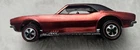 Redline Hot Wheels Custom Camaro Chevrolet 1967 Red Black Roof Opening Hood