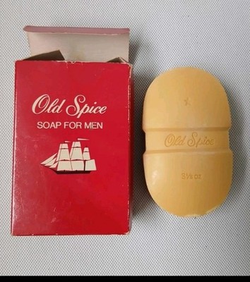 Vintage altes Gewürz Seifenstück unbenutzt im Originalkarton Sammlerstück Shoulton England