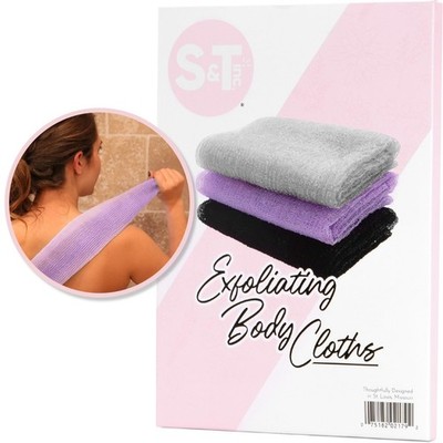 Back Scrubber for Shower, Exfoliating Body Scrubber or Bath Exfoliating Towel...