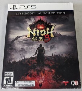 Nioh 3 - Steelbook Launch Edition - PlayStation 5 - NEW SEALED -FREE US SHIPPING