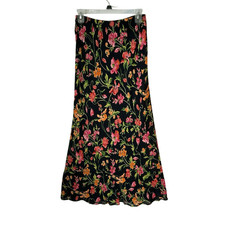 Vintage 90s Floral Maxi Skirt, 8. 90210 boho flowermarket