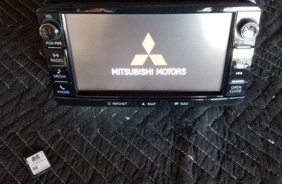 MITSUBISHI ブラックモニター 2016-2018 Mitsubishi Outlander Sport Genuine Touch Screen