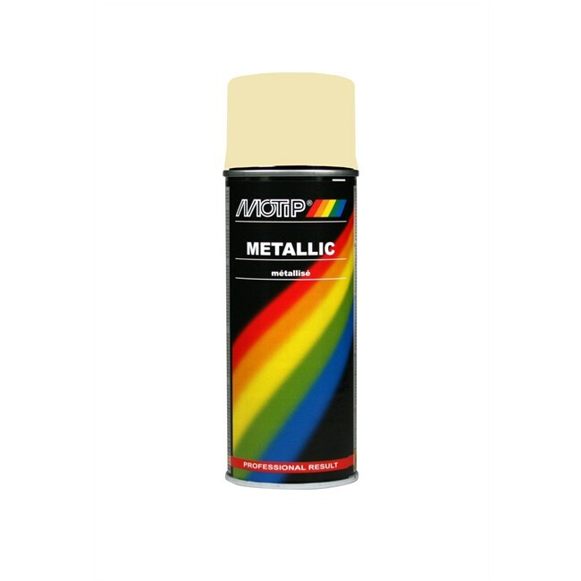 Peinture carrosserie beige cendre Renault HNK Motip 400ml pour effacer les rayures