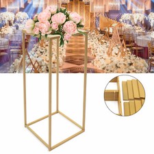 10pcs Metal Flower Stand Pedestal Centerpiece Column Rack Wedding Party Decor