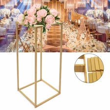 10pcs Metal Flower Stand Pedestal Centerpiece Column Rack Wedding Party Decor