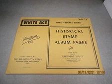 "WHITEACE" U.S. AIRMAIL SUPPLEMENT "APL-13" 1981-83 PLATE BLOCKS OF 4 FREE SHP.