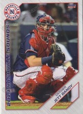 2019 Nashville Sounds Jett Bandy RC Rookie Texas Rangers