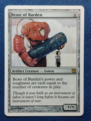 MTG 1x Beast of Burden NM Eighth 8th Edition Magic | eBay