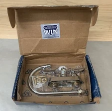 T&S Brass B-1146-WS 6" Swivel Gooseneck 4" Center Workboard Wall Mount Faucet