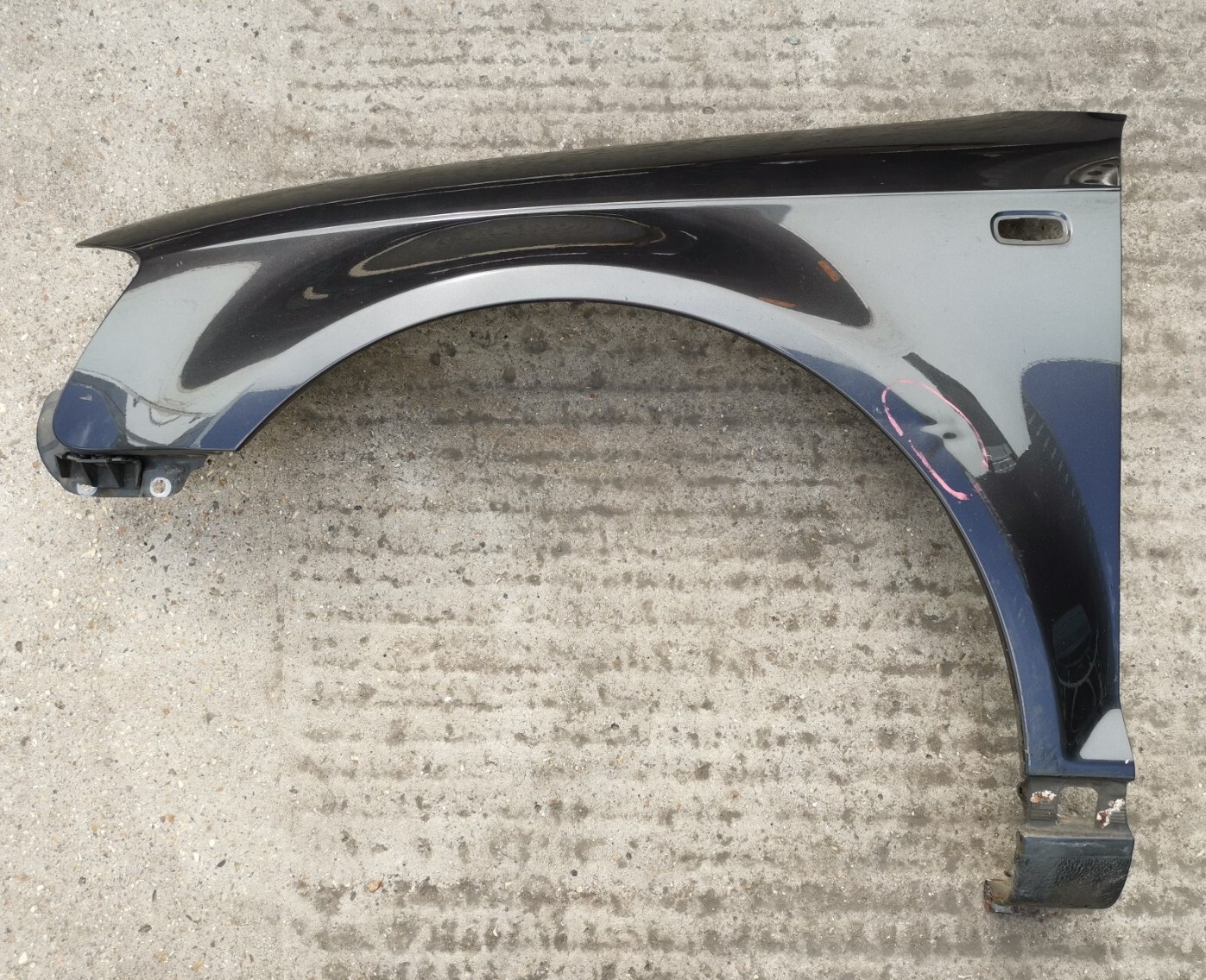 2007 Audi A3 3 Door Hatchback NEARSIDE Front Passenger Wing Grey  