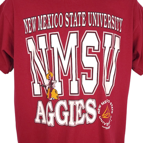 NMSU Aggies T Shirt Vintage 90s New 
