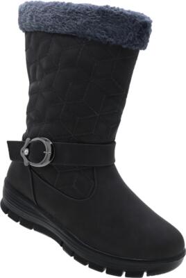 Winter Schuhe Damen Stiefel Boots Stiefelette warm Nr. 7501  grau
