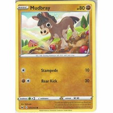 105/202 Mudbray | Common Card | Pokemon TCG Sword & Shield (Base Set) S&S