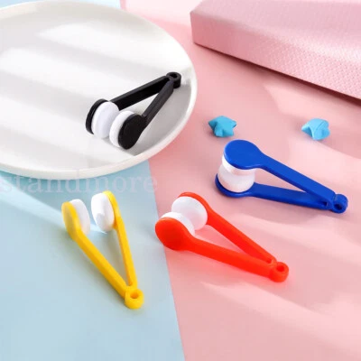 Wipe Soft Mini Cleaning Brush Spectacles Eyeglass Cleaner Eye Glasses Lens Glass