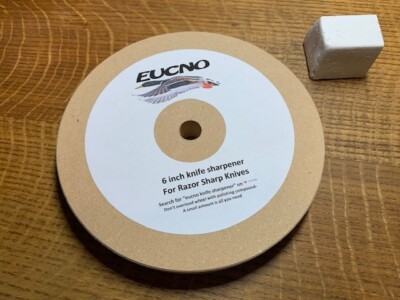 knife sharpener stropping wheel