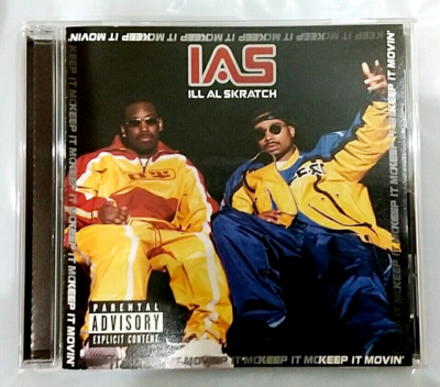 ヒップホップ+ラップ Ill Al Skratch - Keep It Movin' CD) Ill Al Skratch ‎– Keep It Movin', US OG Press, Album