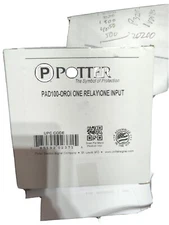POTTER PAD100-OROI ONE RELAY / ONE INPUT, FREE SHIPPING