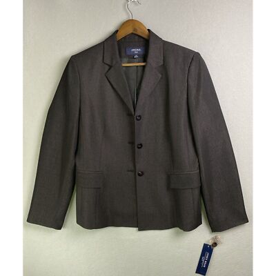 Jones Wear Blazer Suite Jacket Women's Size 12 Office Professional Attire NWT