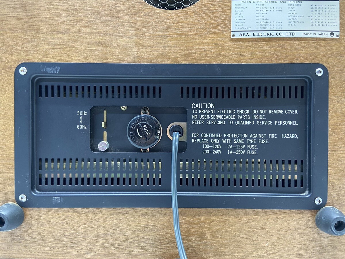 Magnétophone à bande AKAI X-200D, tape recorder | UK