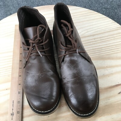 London Fog Boots Mens 10 M Broadstreet Memory Foam Chukka  display picture 1