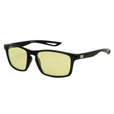 Level Up Strike Blue Light Blocking & Anti Glare Computer Gaming Glasses - Black
