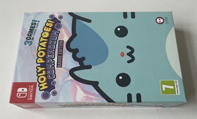 Holy Potatoes Kompendium Badge Edition Nintendo Switch Box Set PAL *LESEN*