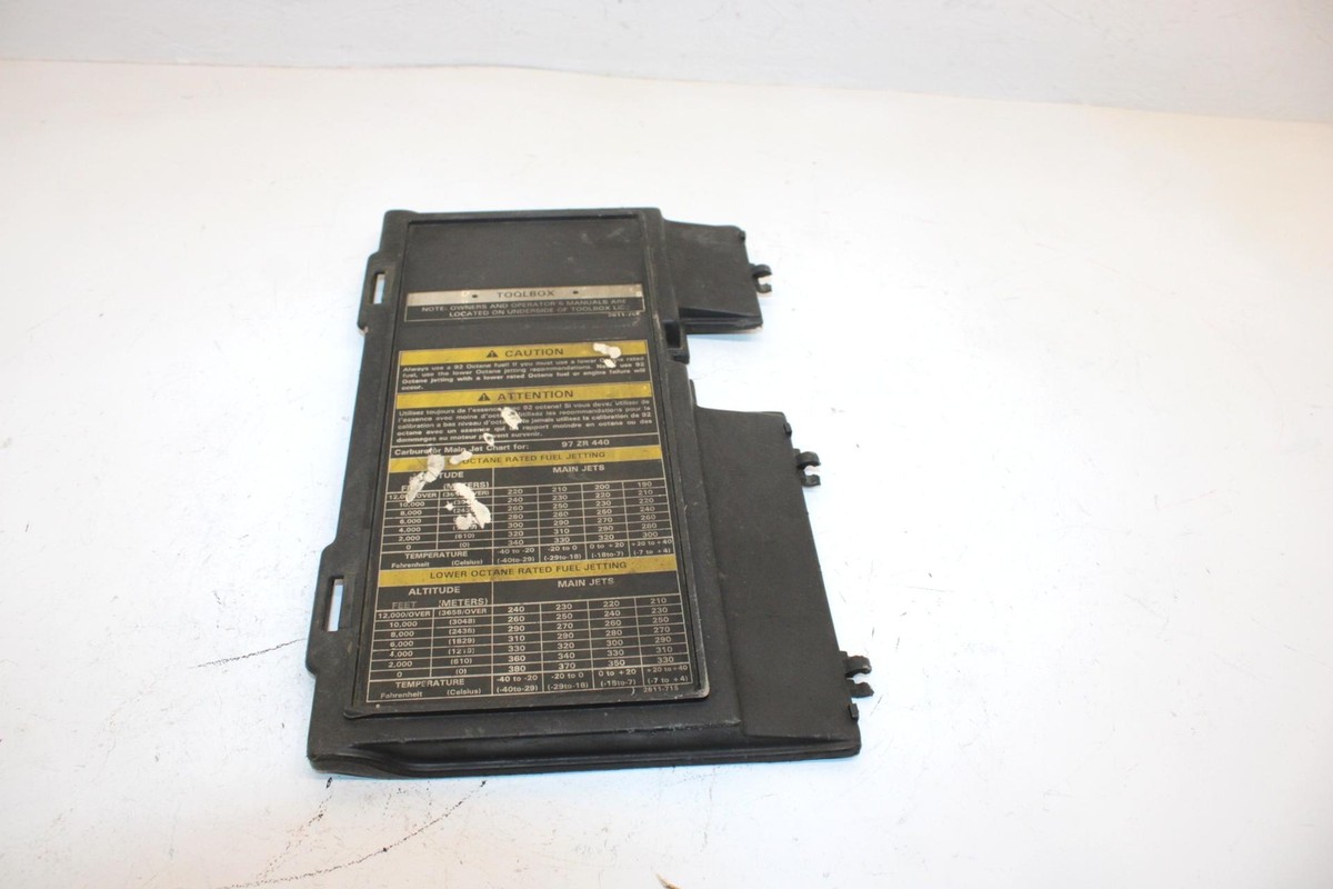 97 Arctic Cat Zr 440 Oem Airbox Lid 0616-973 SAS3 | eBay