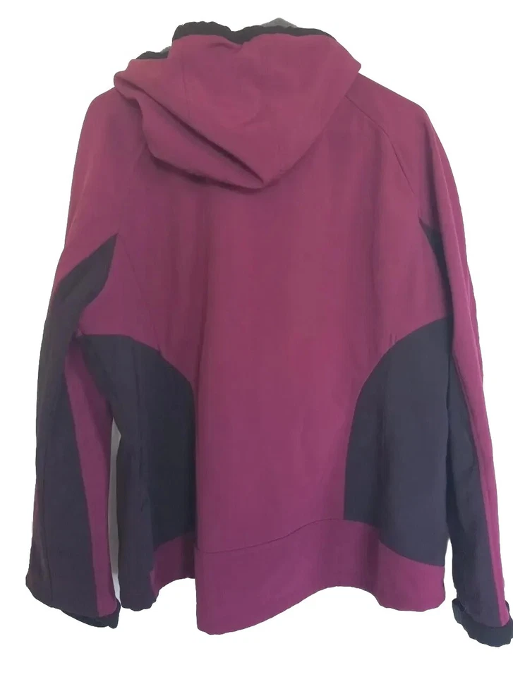 Chaqueta 3 en 1 XERSION con capucha desentoque con cordón para exteriores cremallera completa Foto 3 de 4