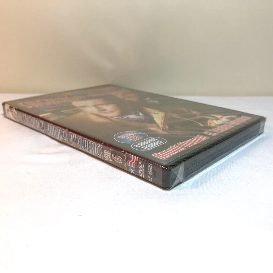 SHERLOCK HOLMES: CLASSIC TV SERIES V.6 (1954) DVD 4 Original Episodes - Mystery - Image 4 of 4