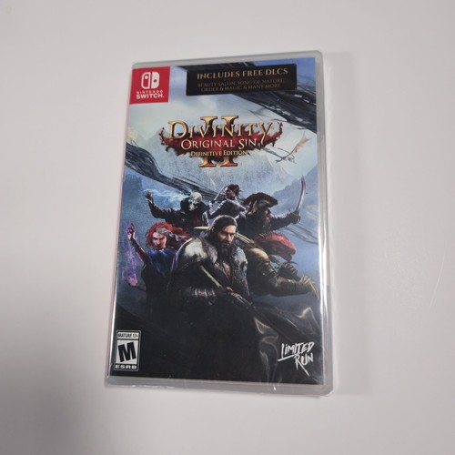 NEW Divinity Original Sin II Definitive Edition Limited Run for Nintendo Switch