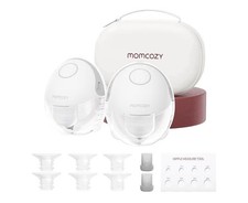 Momcozy Mobile Style Hands-free Slim Breast Pump M6 New Open Box
