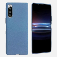 For Sony Xperia 1II 5II 5 III 10II 10III Sandstone Matte Frosted Soft Case Cover
