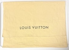 Authentic Louis Vuitton Dust Bag Large 17  X13  fits Purse bags wallet LV