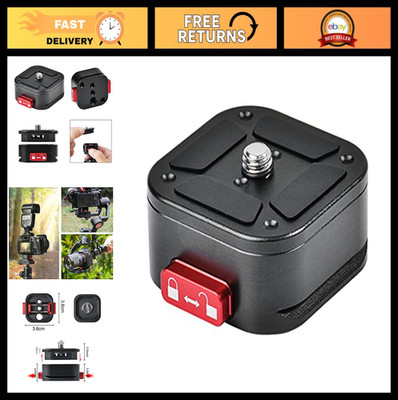 Quick Release Plate for Tripods, Arca Swiss QR Clamp for DSLR/SLR Cameras, Gimba