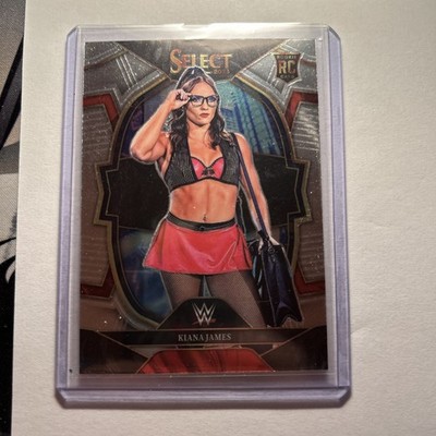 2023 Panini Select WWE #45 Kiana James Rookie Card