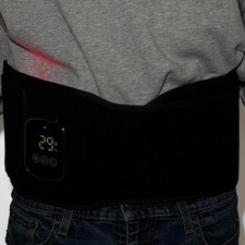 BIOVITA Wireless Red Light Infrared Therapy Back Wrap Heat Vibration Massage New