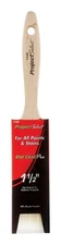 Linzer 1140-15 Project Select Polyester Flat Paint Brush 1.5 in. (Pack of 12)