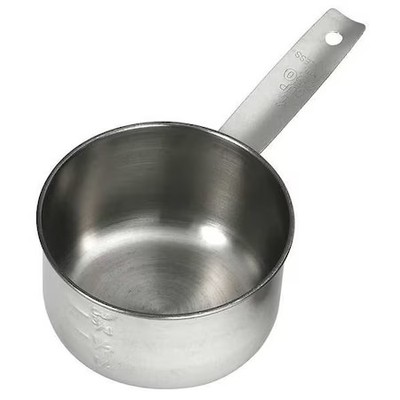 Tablecraft 724D Measuring Cup, 1 Cup, Stainless Steel